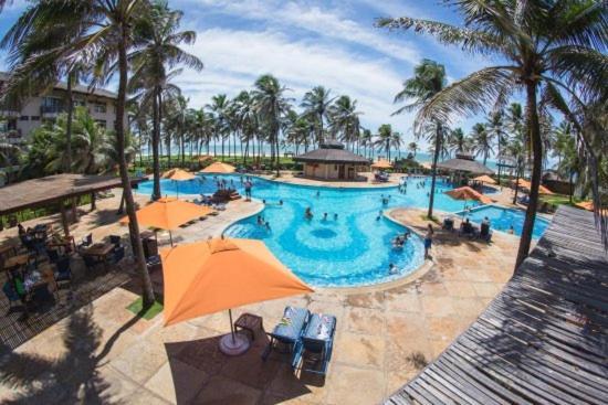 אקווירז Suites Beach Park Resort - Pe Na Areia- Ao Lado Do Parque Aquatico Adm Por Anfitriao מראה חיצוני תמונה