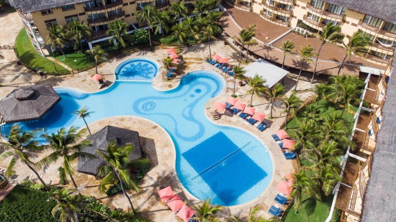 אקווירז Suites Beach Park Resort - Pe Na Areia- Ao Lado Do Parque Aquatico Adm Por Anfitriao מראה חיצוני תמונה